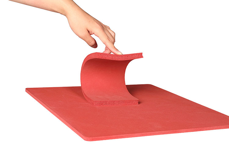 high temperature resistant silicone rubber foam sheet for Heat press machine