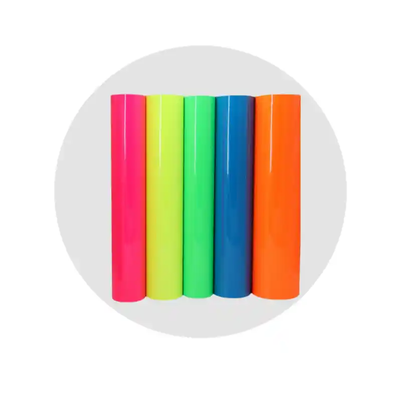 Glow-in-the-dark heat transfer vinyl