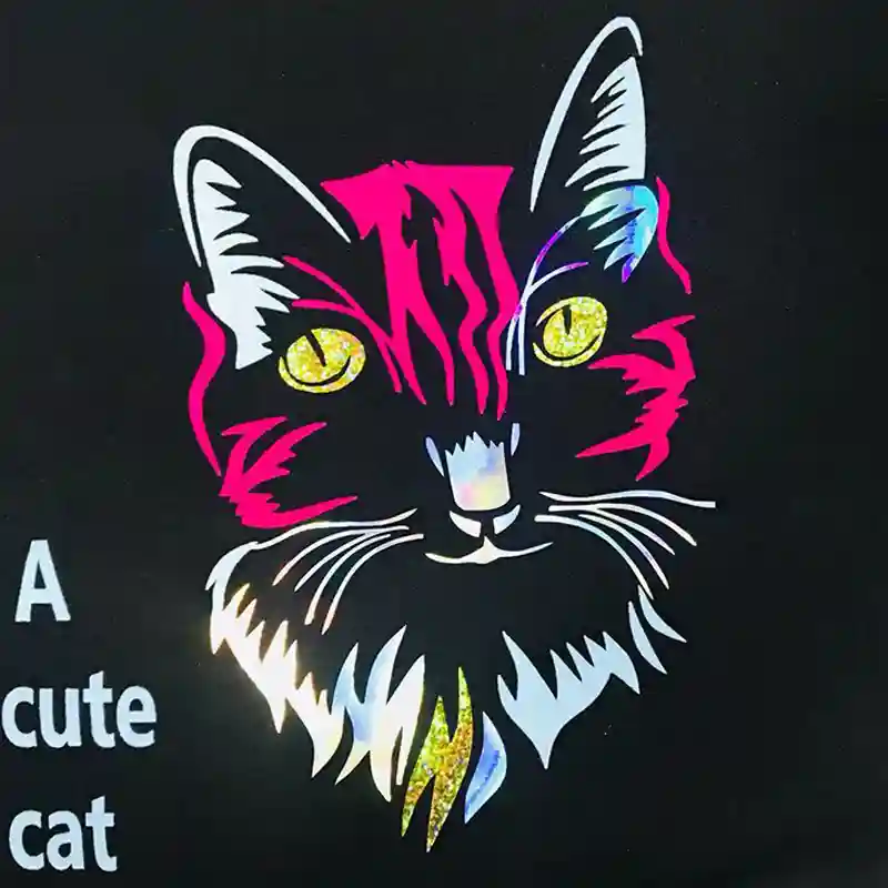 Hologram heat transfer vinyl 
