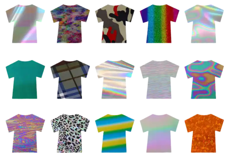 Soft Metallic Heat Transfer Vinyl For Sale