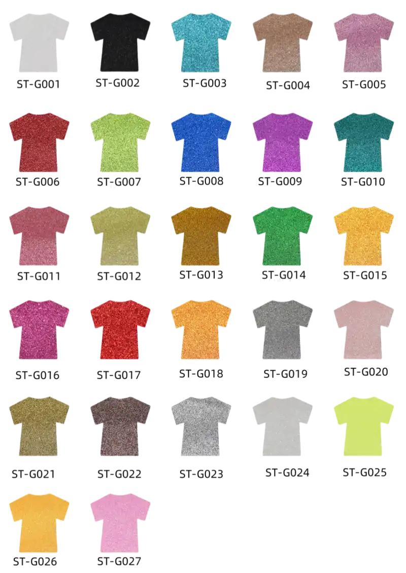 Glitter Heat Transfer Vinyl For Sale
