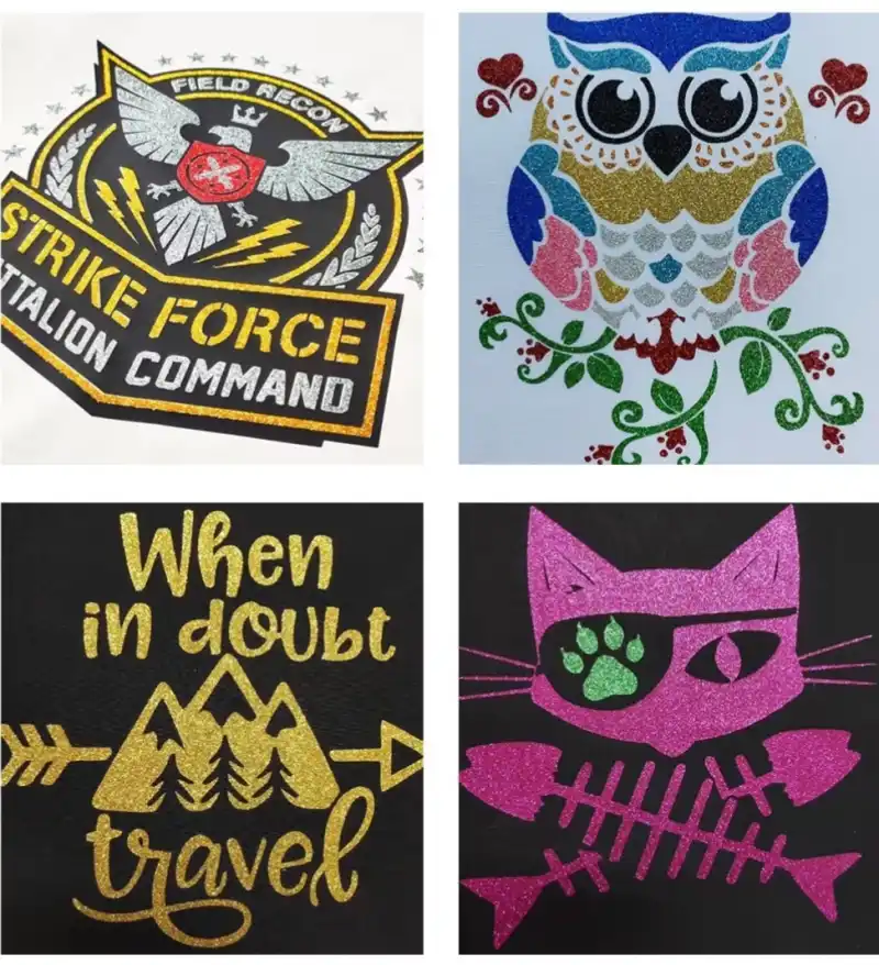 Glitter Heat Transfer Vinyl For Sale