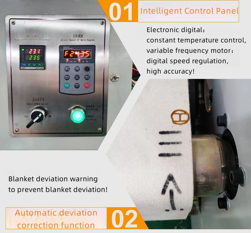 Large Industrial 1700mx220mm Drum Textile Calandra Roll Fabric Rotary Heat Press Machine