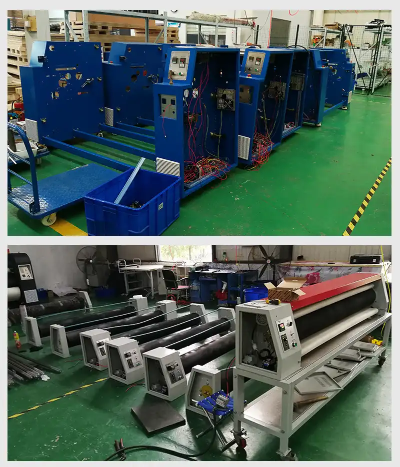 Industrial Calendar dye sublimation Fabric roll heat press machine calandra 